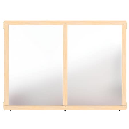 Jonti-Craft KYDZ Suite Panel, A-height, 48 in. Wide, Mirror 1514JCAMR